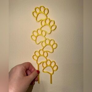 Paw print plant support trellis super cute adorable 3d print